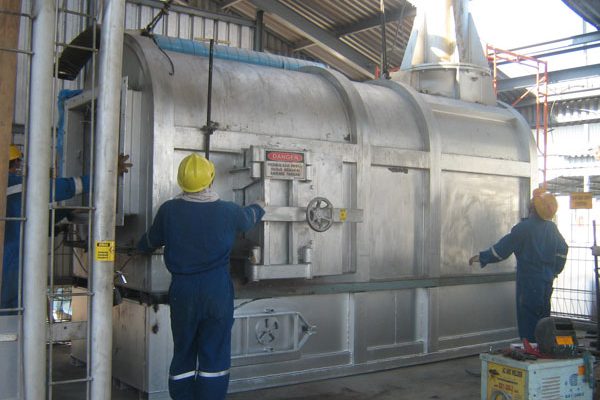 Proyek instalasi refraktori PT Benteng Api Refractorindo